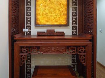 Mẫu bàn thờ chung cư 15