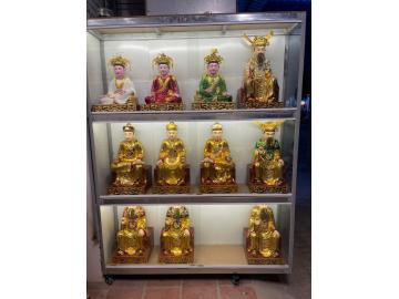 Tượng ông Hoàng Bơ, Hoàng Bảy, Hoàng Mười