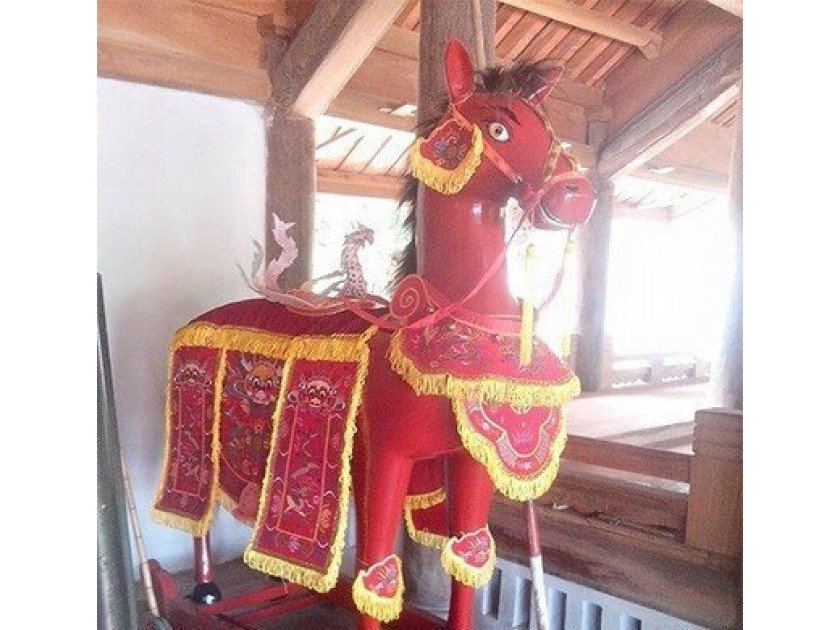 Ngựa gỗ thờ - Tượng ông ngựa thờ