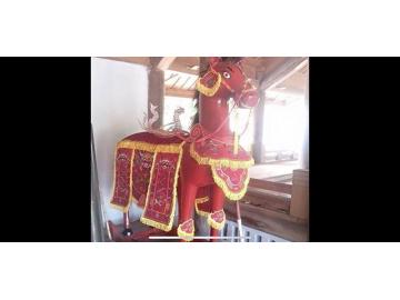 Ngựa gỗ thờ - Tượng ông ngựa thờ