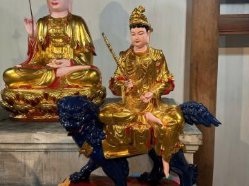Tượng Văn Thù Phổ Hiền Bồ Tát