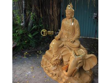 Tượng Văn Thù Phổ Hiền Bồ Tát