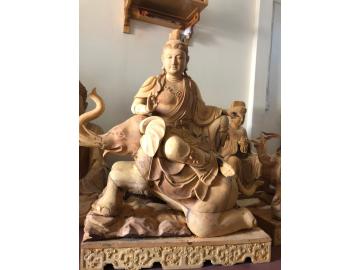 Tượng Văn Thù Phổ Hiền Bồ Tát