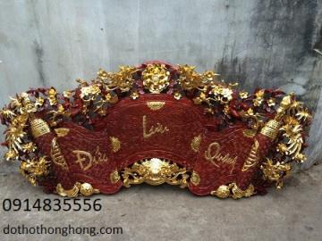 Cung cấp bức đại tự hoành phi thếp vàng, thếp bạc loại 1