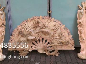 Quạt thờ câu đối