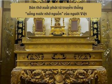 Bàn thờ hiện đại có gì khác so với bàn thờ truyền thống?