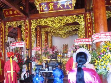 Những điều cần biết về không gian nội thất đình làng Việt trong các ngày lễ truyền thống