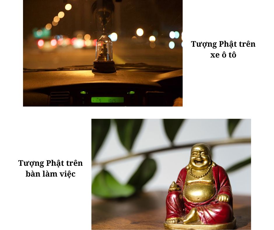 Vị trí đặt tượng Phật