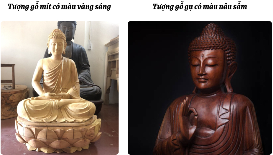 Phân biệt tượng gỗ